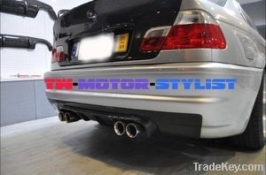 E46 M3 V Style Carbon fiber Rear Diffuser