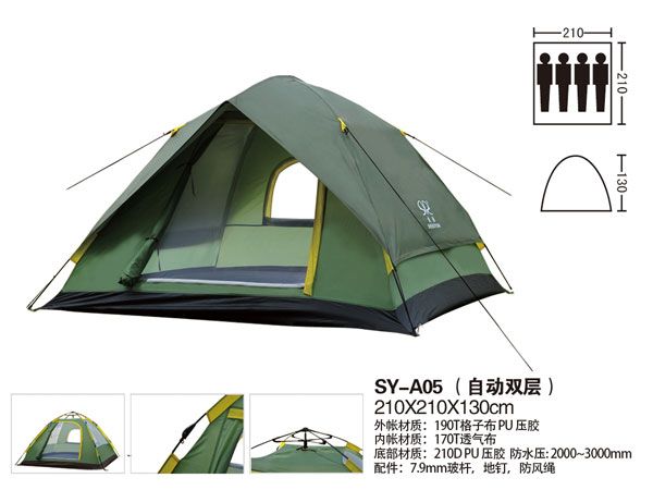 Waterproof Automatic Camping Tent