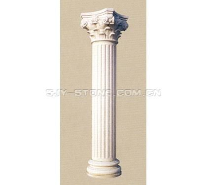 stone pillars