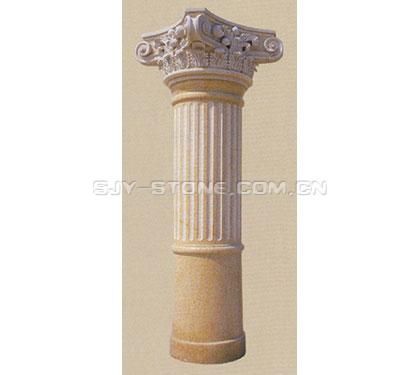 stone pillars