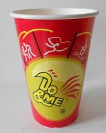 16oz  double PE cold drinking paper cup 