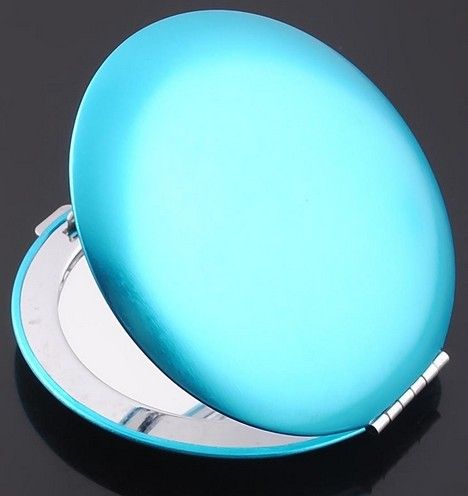 aluminum pocket mirror