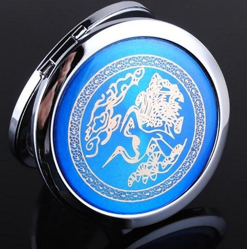 Stainless steel pocket mirror