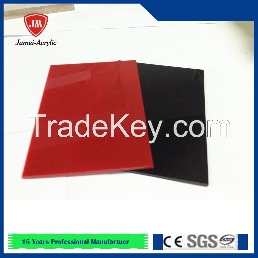 Jumei factory price acrylic panel, plexiglass