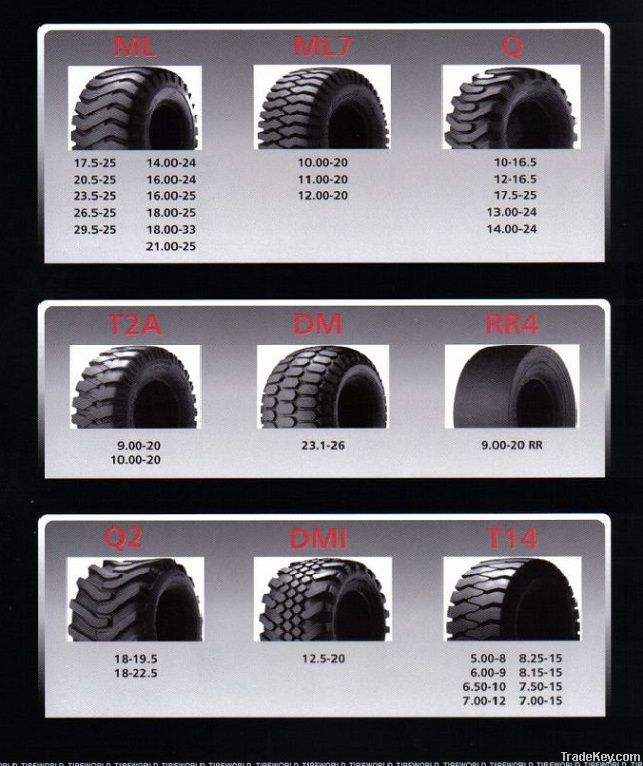 Industrial Tires - Tyres