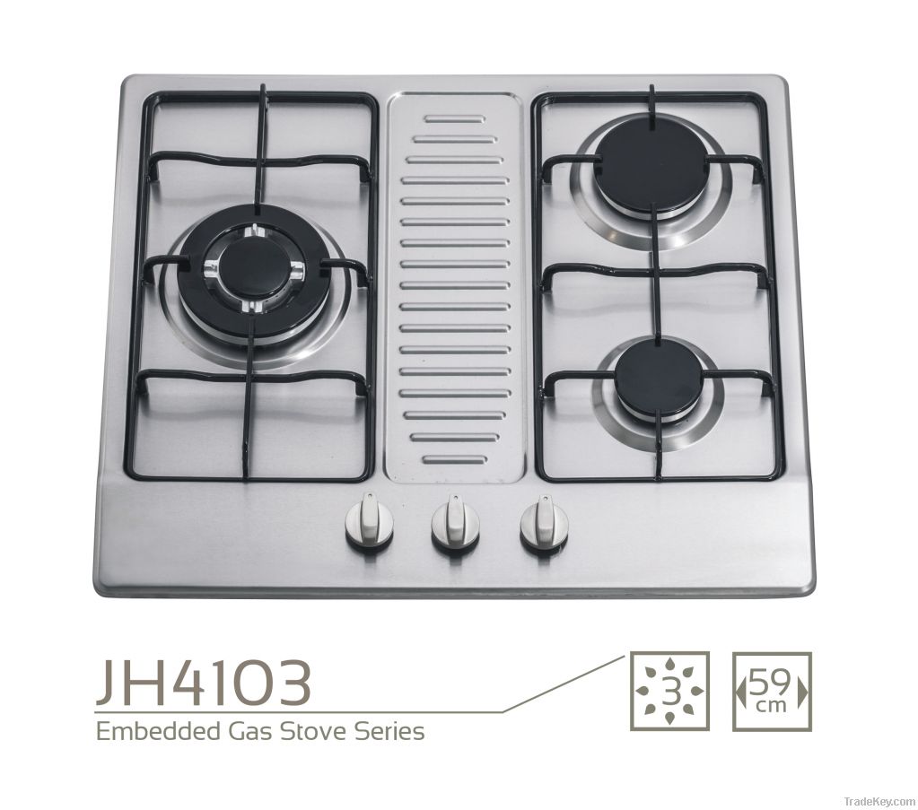 OEM/ODM, Tabletop/Portable, stainless steel, 3 burner gas stove