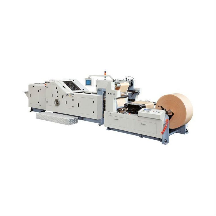 New product.LSB-190 Roll Feeding Square Bottom Paper Bag Making Machine