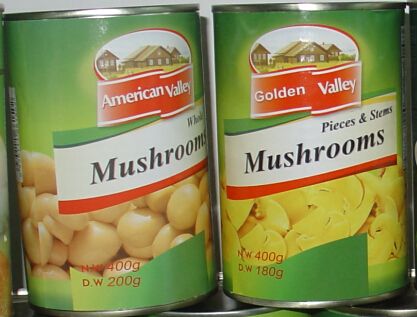 canned mushroom