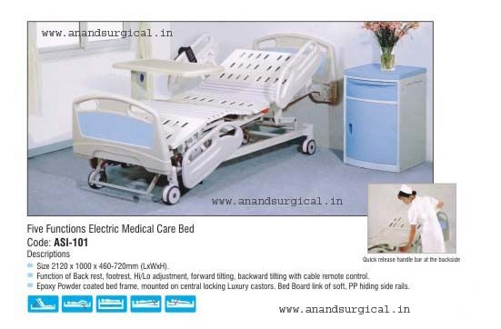 Five Functions Medical Care Bed