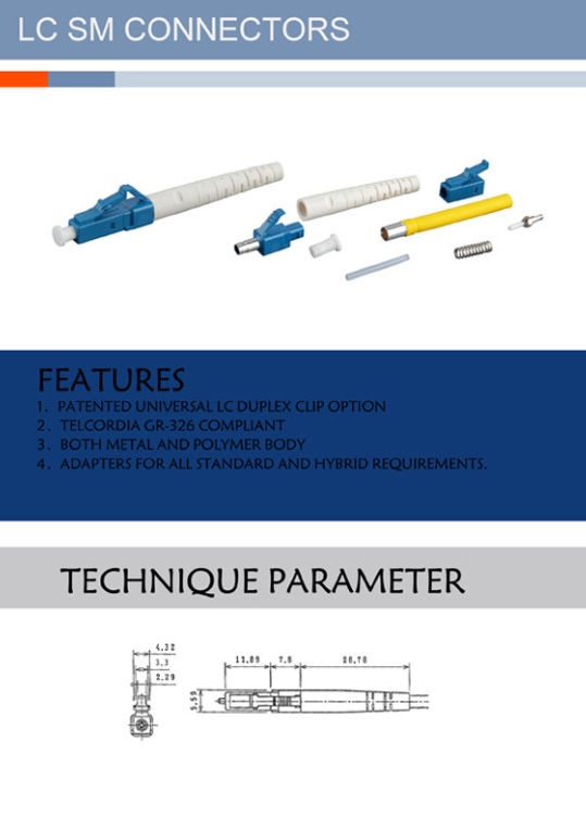 LC SM Connectors