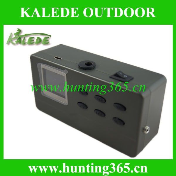 Electronic bird sounds mp3 bird caller hunting bird decoy with two speakers by Kalede