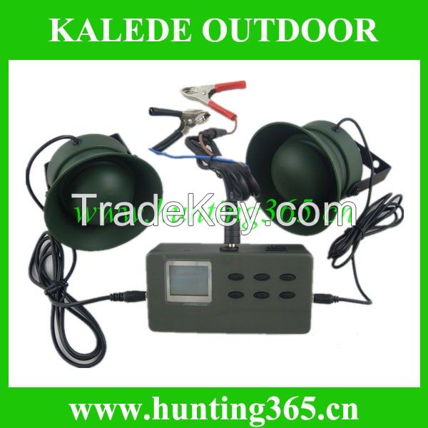 Electronic bird sounds mp3 bird caller hunting bird decoy with two speakers by Kalede