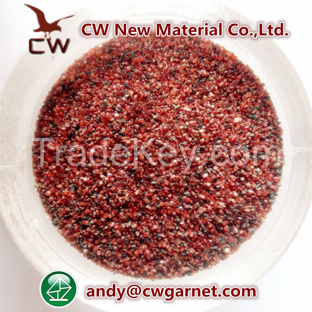 sand blasting abrasive garnet sand 20-40 30-60mesh