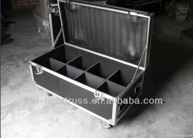 aluminum storage flight case with wheels