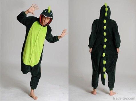 wholesale cheap cartoon kigurumi green dragon popular in christmas