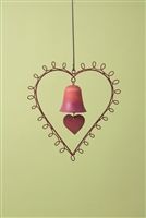   Heart Hanging Magenta