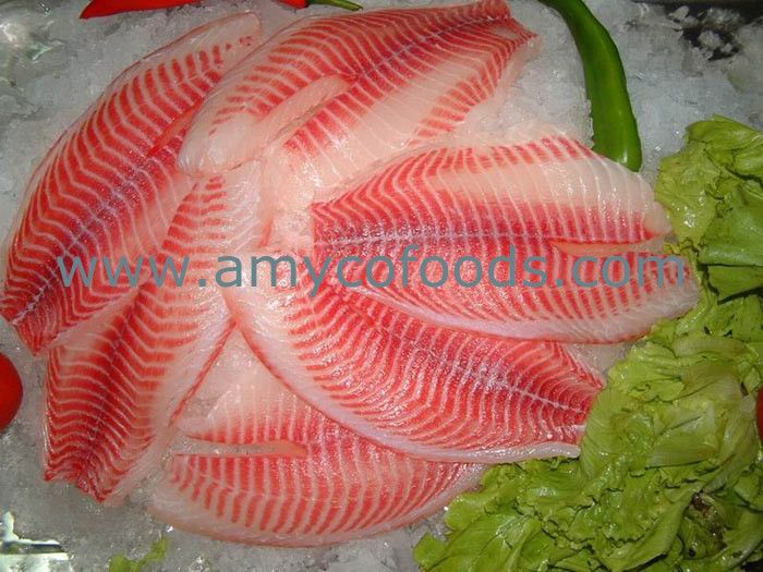 Frozen Tilapia Fillet CO Treated