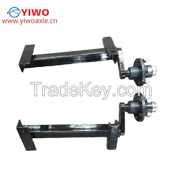 trailer axle rubber torsion suspension factory