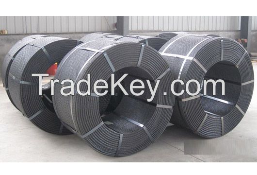 7 wire PC steel strand ASTM A416 for bridge construction