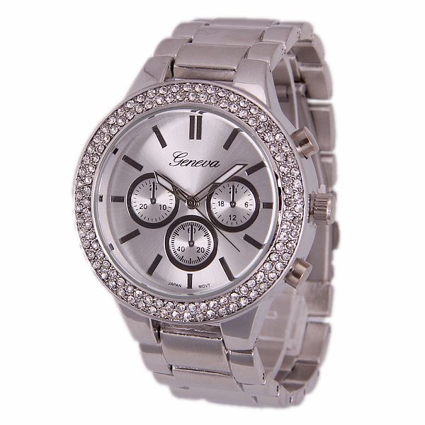 GE0741 2013 Newest Alloy watches Fashion Watch Japan Movt Quartz Stones Watch