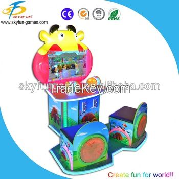 Hot selling West cow boy lottery game machine/arcade lottery game machine