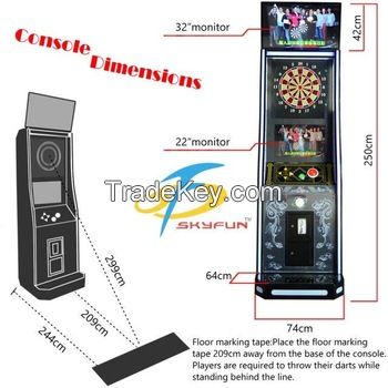 Hot selling multiplayer coin pusher maximum tune arcade game machine