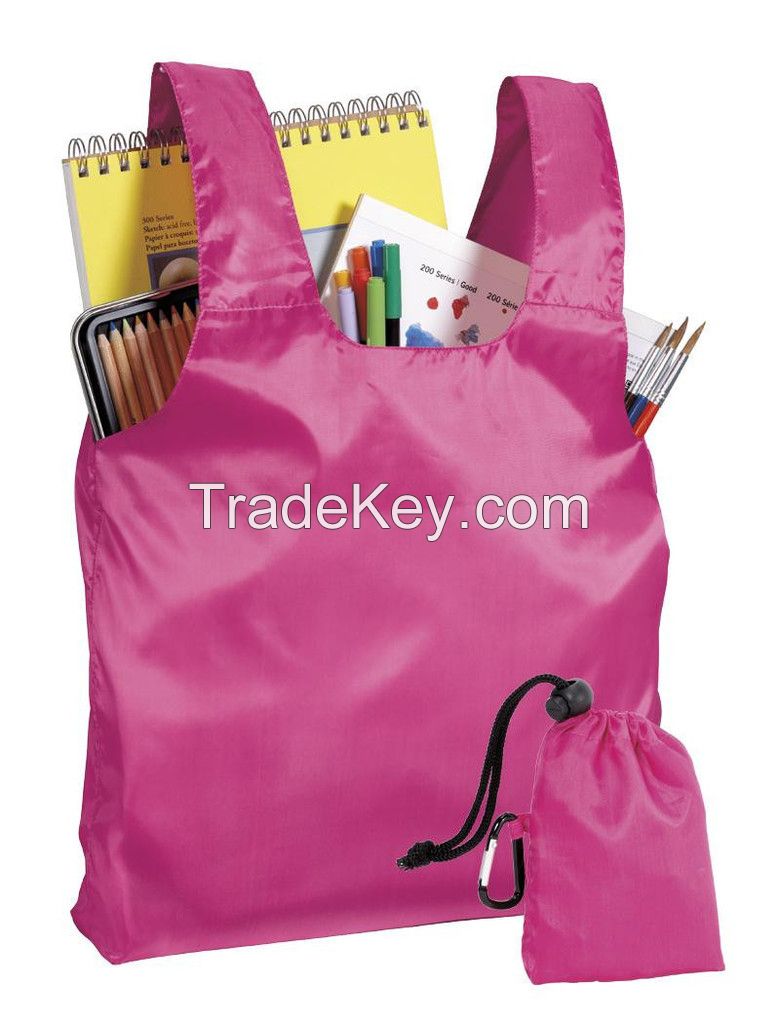 Promotional Cheap Polyester Foldable Shopping Bag