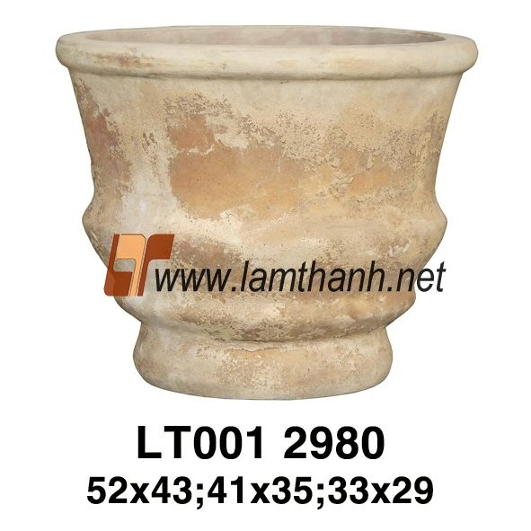 Ruin Vietnam Terracotta Urn