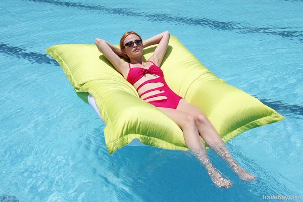 Swimming pool bean bag chair