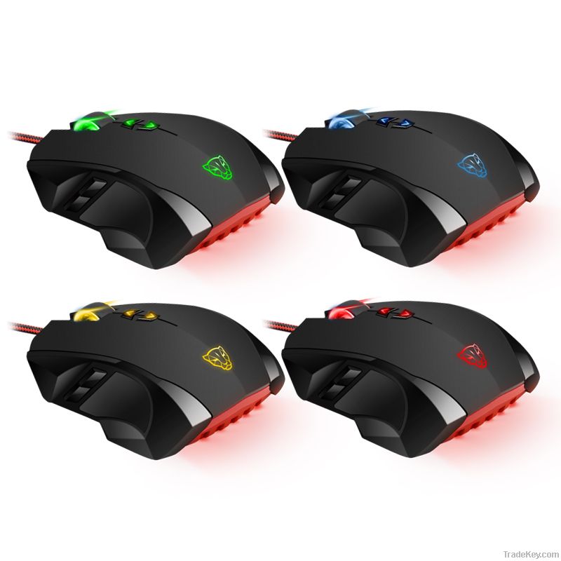 Ergonomic cool design 7D gaming mouse