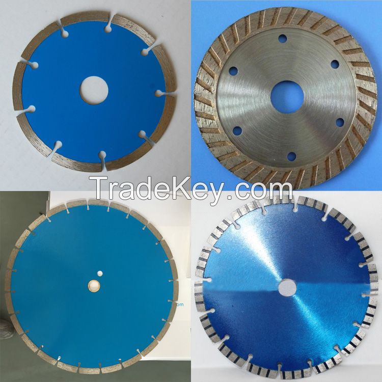 105mm 115mm 125mm 4 inch 4.5inch 5inch sintered turbo diamond saw blade for granite marble stone concrete cutting