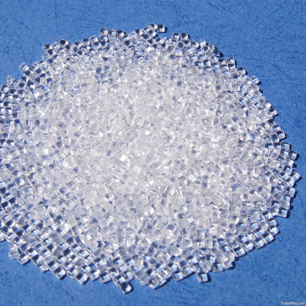 Clear polycarbonate resin for electronic appliances