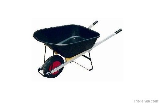 plastic tray garden wheelbarrow WB7801, heavy load for home gardener