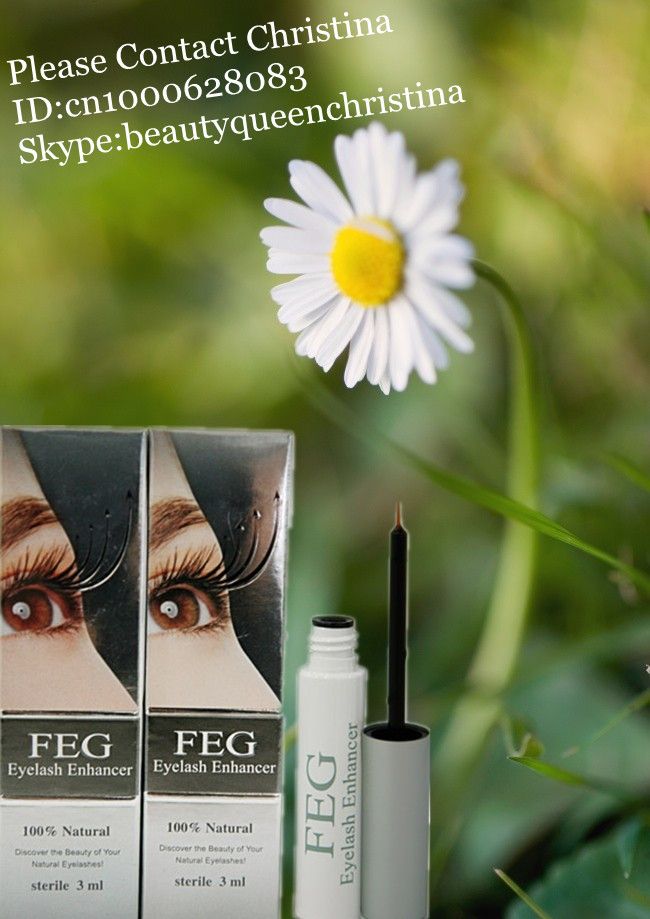 permanent lengthenning guniune FEG eyelash enhancer serum eyelash grower 