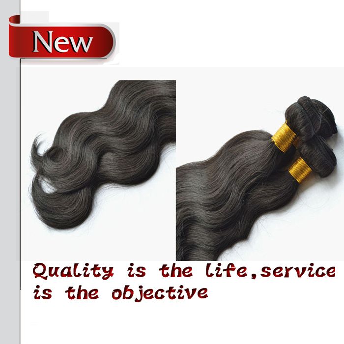 2014 fashion beauty hair weft 8"-33" can be custom colors and Can be dyed deep color or Light color.