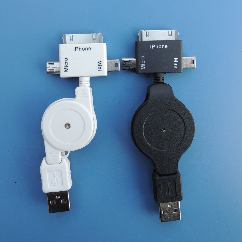 2013 hot selling 3 in 1 usb cable