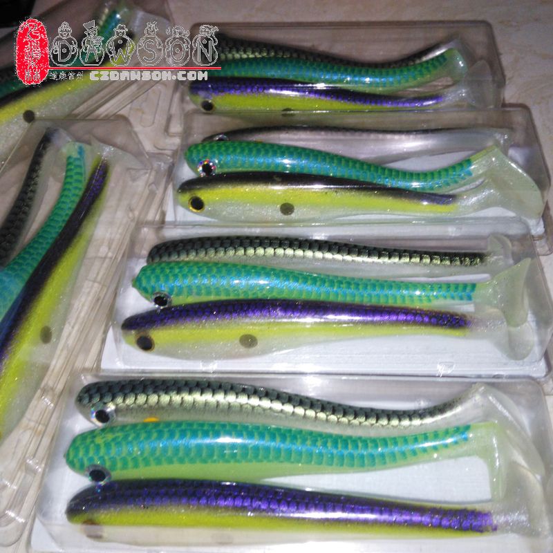 Toy Lure Hollow Swim Baits (5 Inch,73-76g/Packet, 3Pcs/Packet Mix-color Packing) Sports and Entertainment Gifts