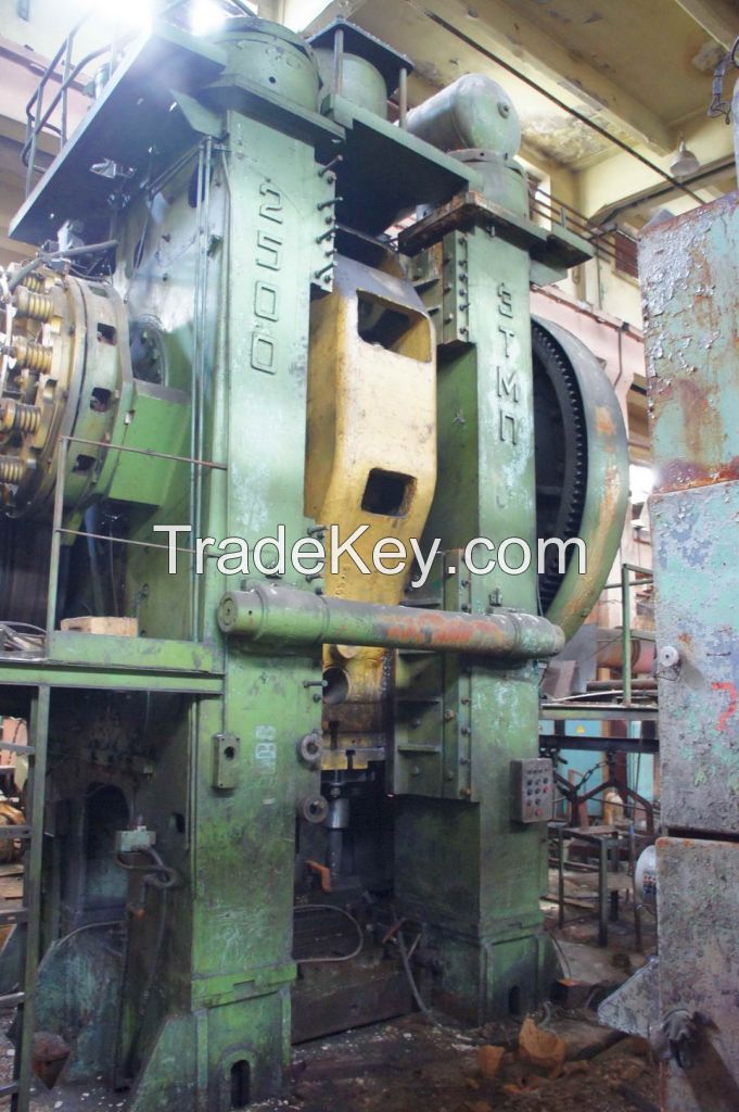 Hot forging press VORONEZH K8544 2500t (with backshaft)