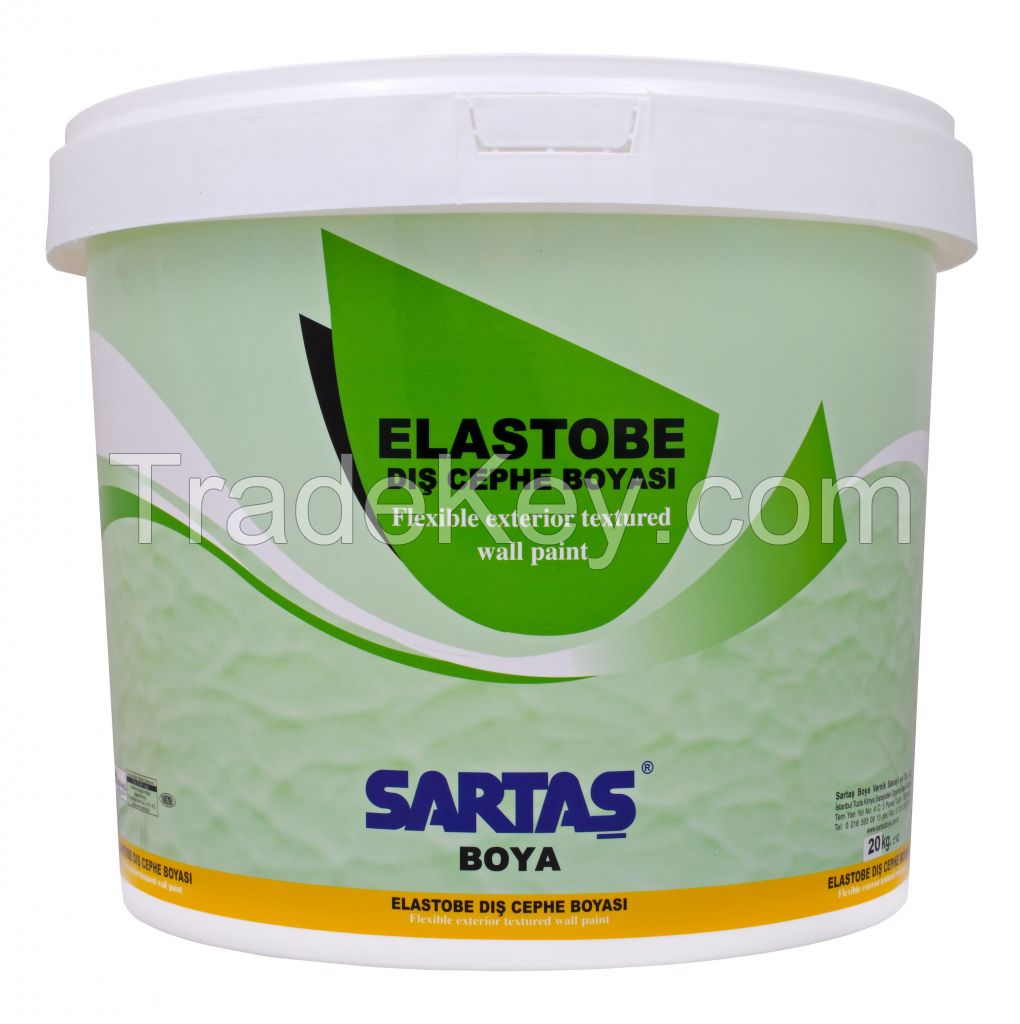 FLEXIBLE EXTERIOR TEXTURED WALL PAINT