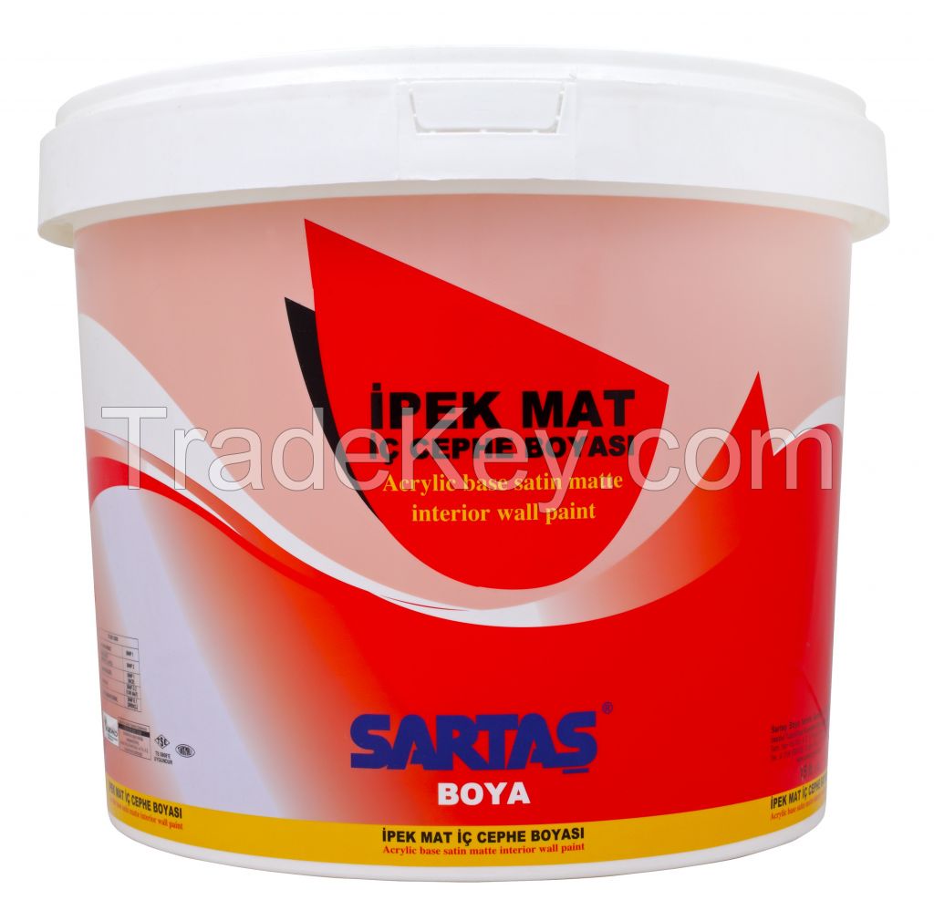 ACRYLIC BASE SATIN MATTE INTERIOR WALL PAINT