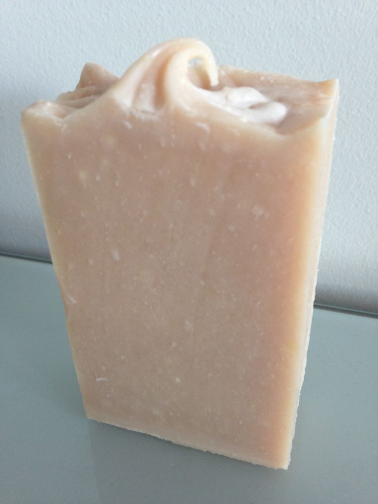 Handmade Soap: ROSE GERANIUM, Fresh Tasmanian Goats Milk, Honey, Olive Oil