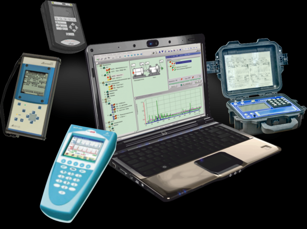 Portable diagnostic systems for rotary equipment DIAES