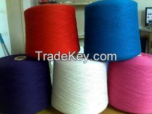 Hot sale 100%polyester dyed yarn manufacturer
