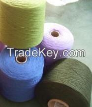China wholesale color polyester blended yarns