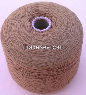Top quality 100% pure cashmere yarn dyed yarn