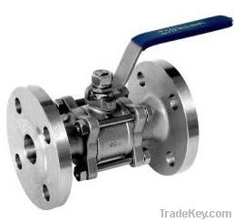 3pc ball valve flange end full port