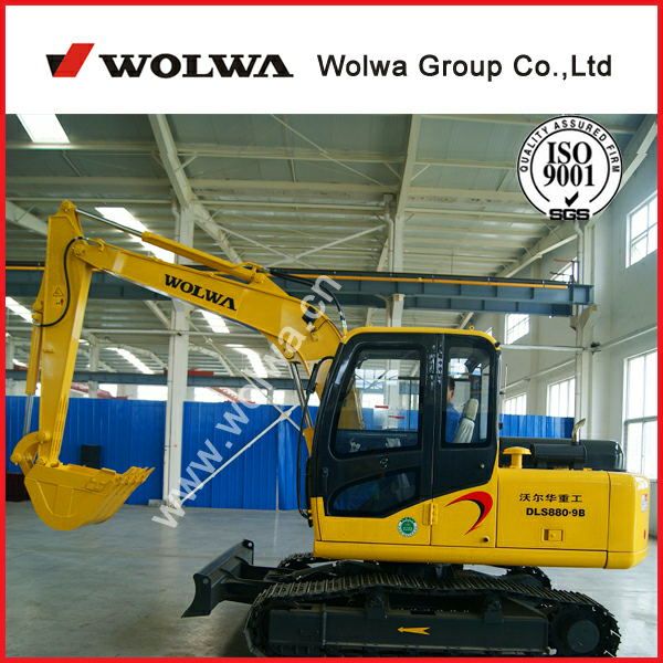 Hot crawler excavator with 0.3m3 small bucket