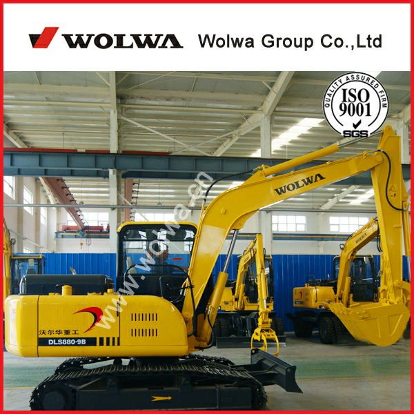 Hot crawler excavator with 0.3m3 small bucket