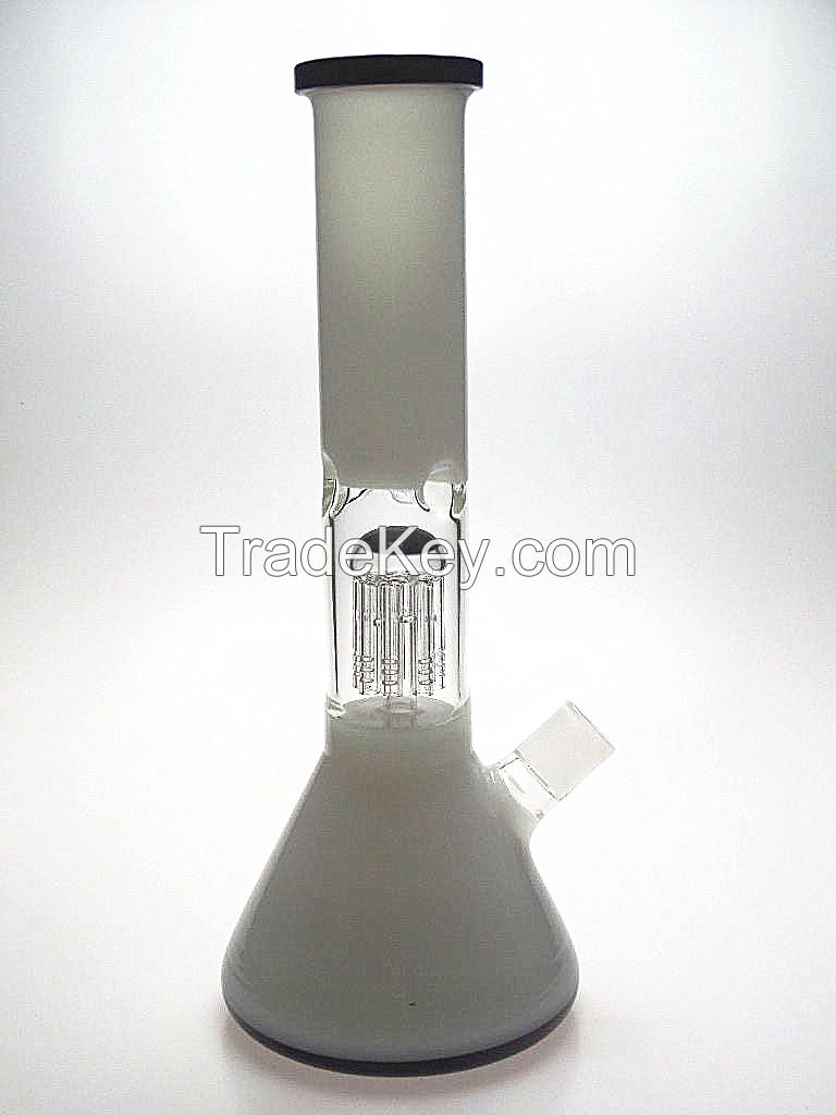 Wholesale Factory Heavy Resin Sweet Puff Pipe Glass Smoking Hookah Oil DAB Rig Glass Water Pipe for Dry Herb