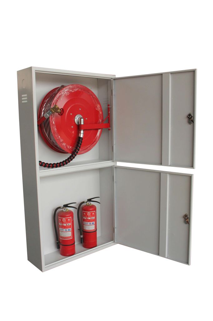 Hose reel & extinguisher cabinet